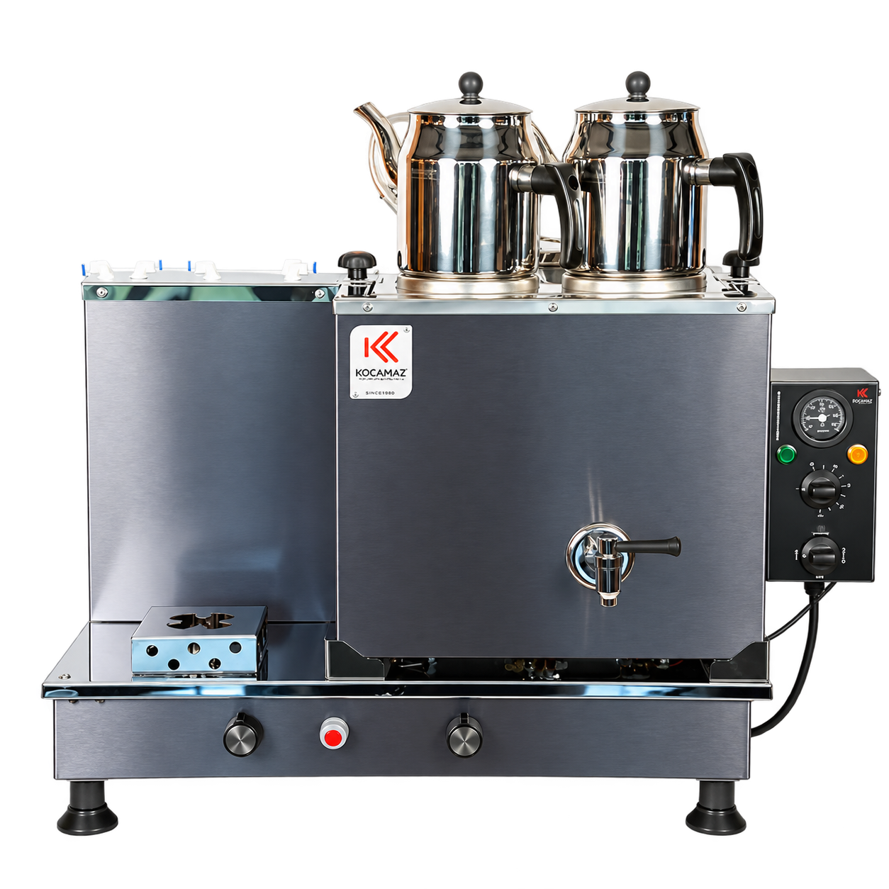 Dekoratif inox çay kazanı